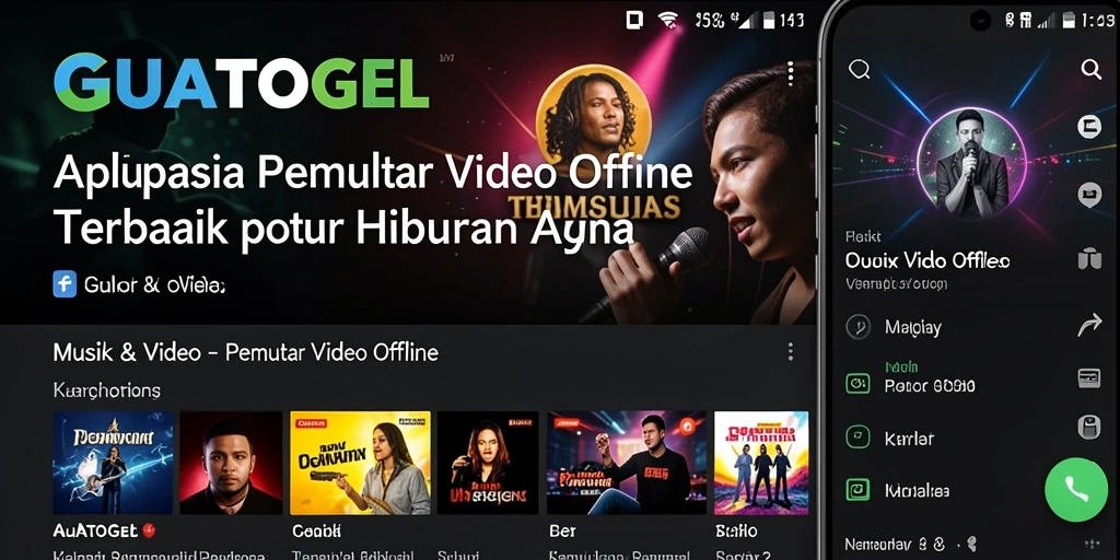 Tampilan antarmuka GUATOGEL yang bersih dan mudah digunakan.