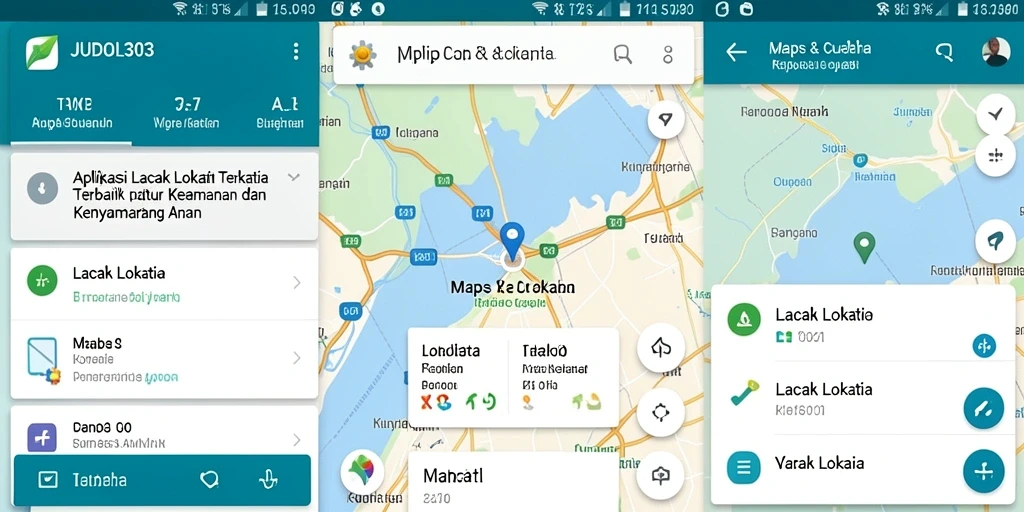 Antarmuka JUDOL303 dengan fitur pelacakan lokasi yang intuitif.